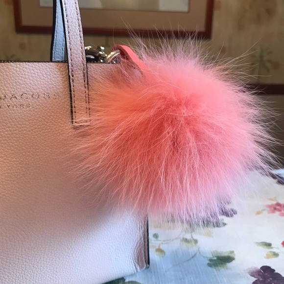 MARC JACOB CROSSBODY BAG WALLET AND PINK POMPOM TAG WITH WALLET BAG TAG LOST - Picture 10 of 17